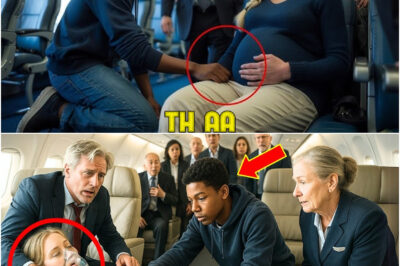 Black Teen Saves Millionaire’s Pregnant Wife Mid Flight, His Request Made the Millionaire Cry