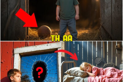 Farm Boy Accidentally Kicked Ball Into Dad’s Barn, What He Found Inside Made His Heart Race!